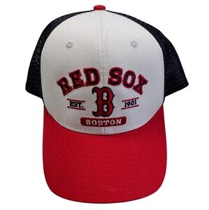 Fan Favorite Boston Red Sox Baseball Cap Red, Blue White One Size